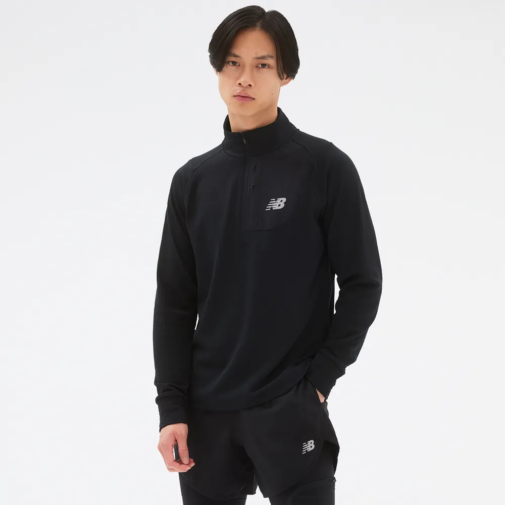 New Balance New Balance Heat Grid Half Zip  - Men's