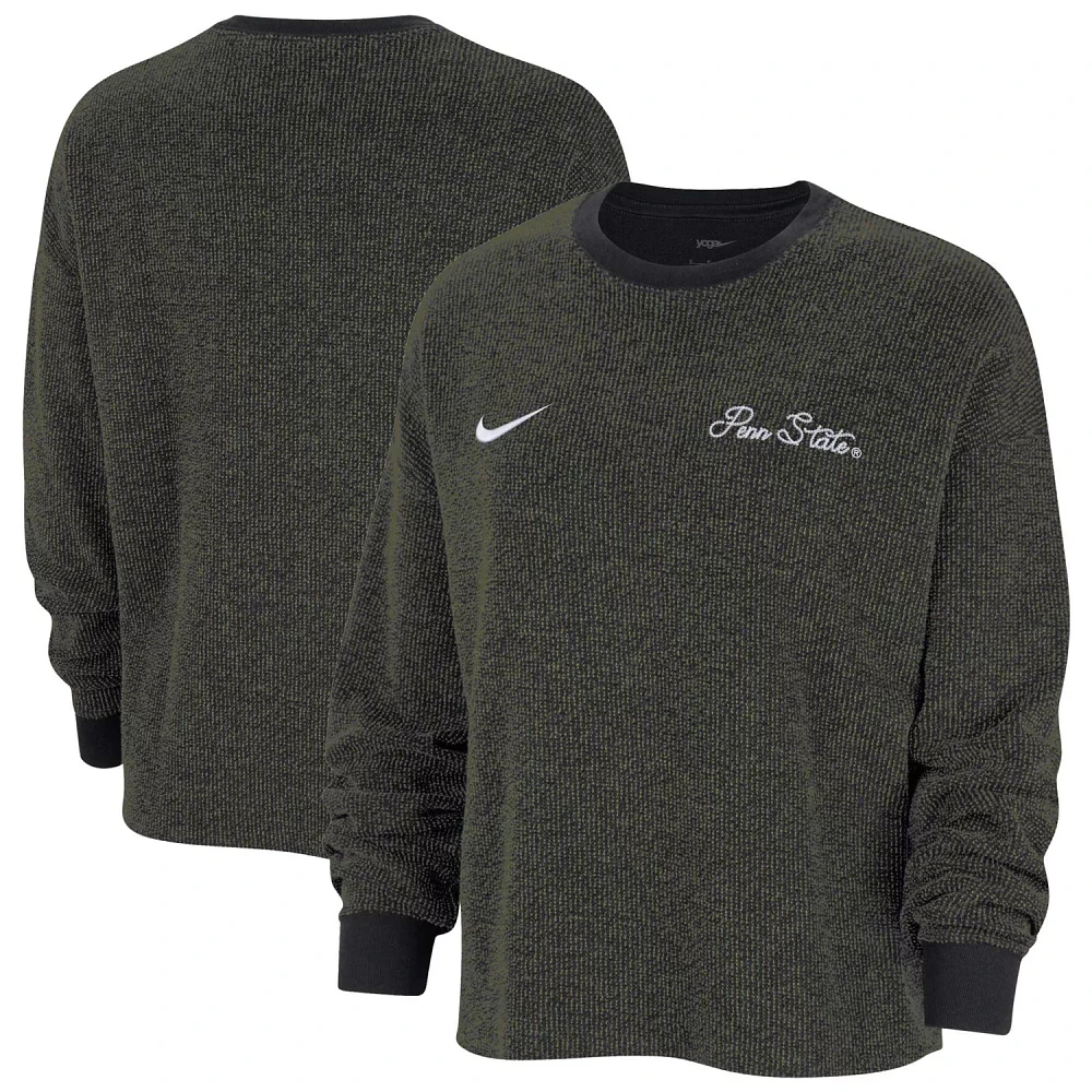 Nike Penn State Nittany Lions Yoga Script Pullover Sweatshirt