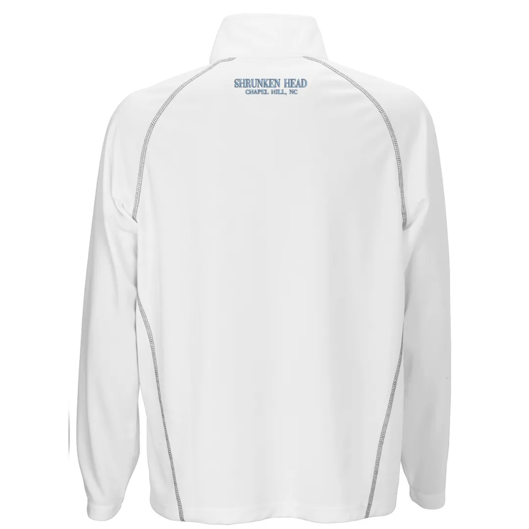 North Carolina State 1/4 Zip Pullover in White