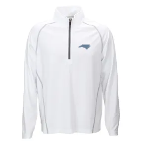 North Carolina State 1/4 Zip Pullover in White