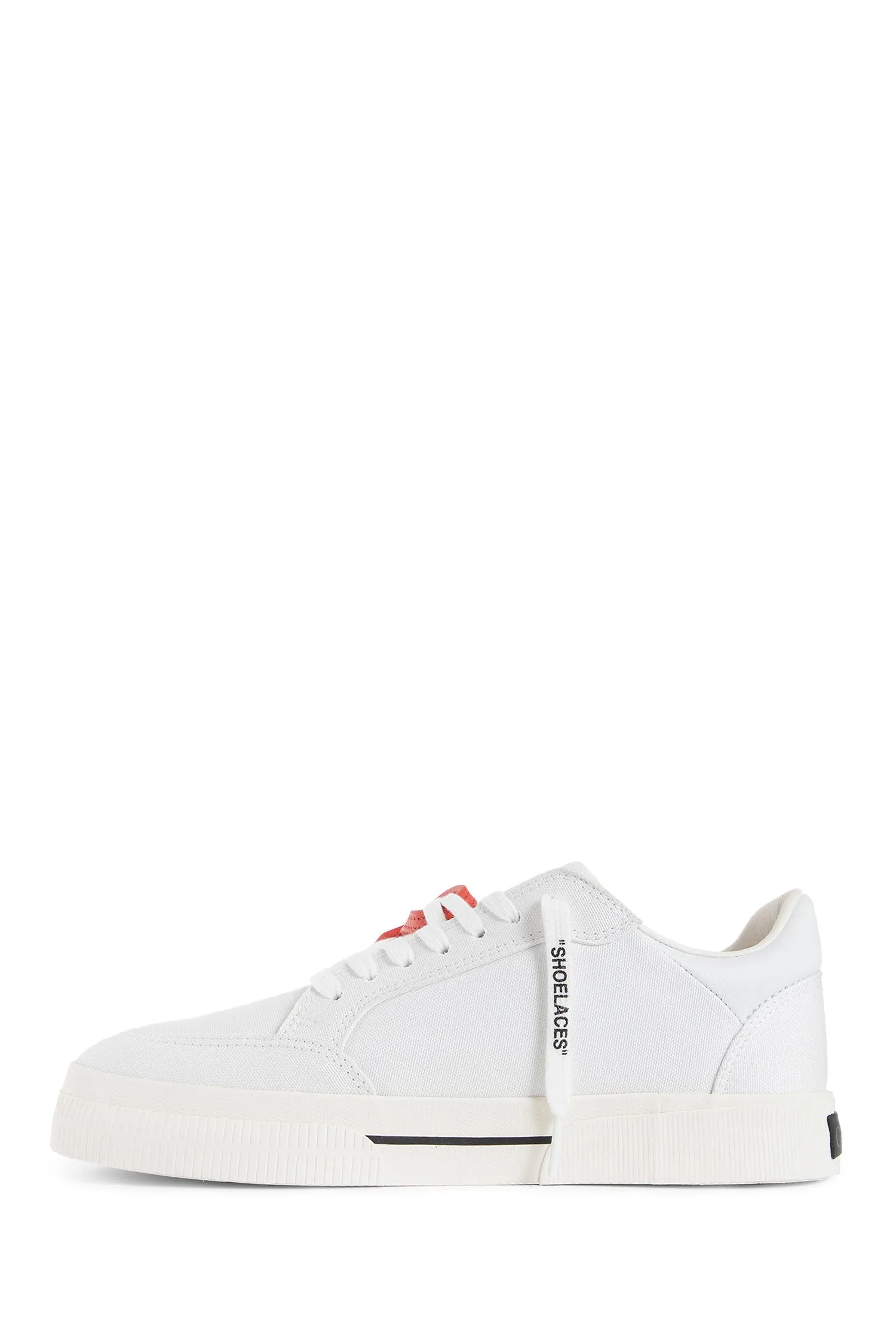 off-white low vulcanized canvas sneakers