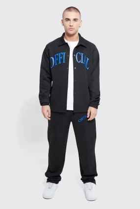 Official Scuba Harrington Jacket And Jogger Set