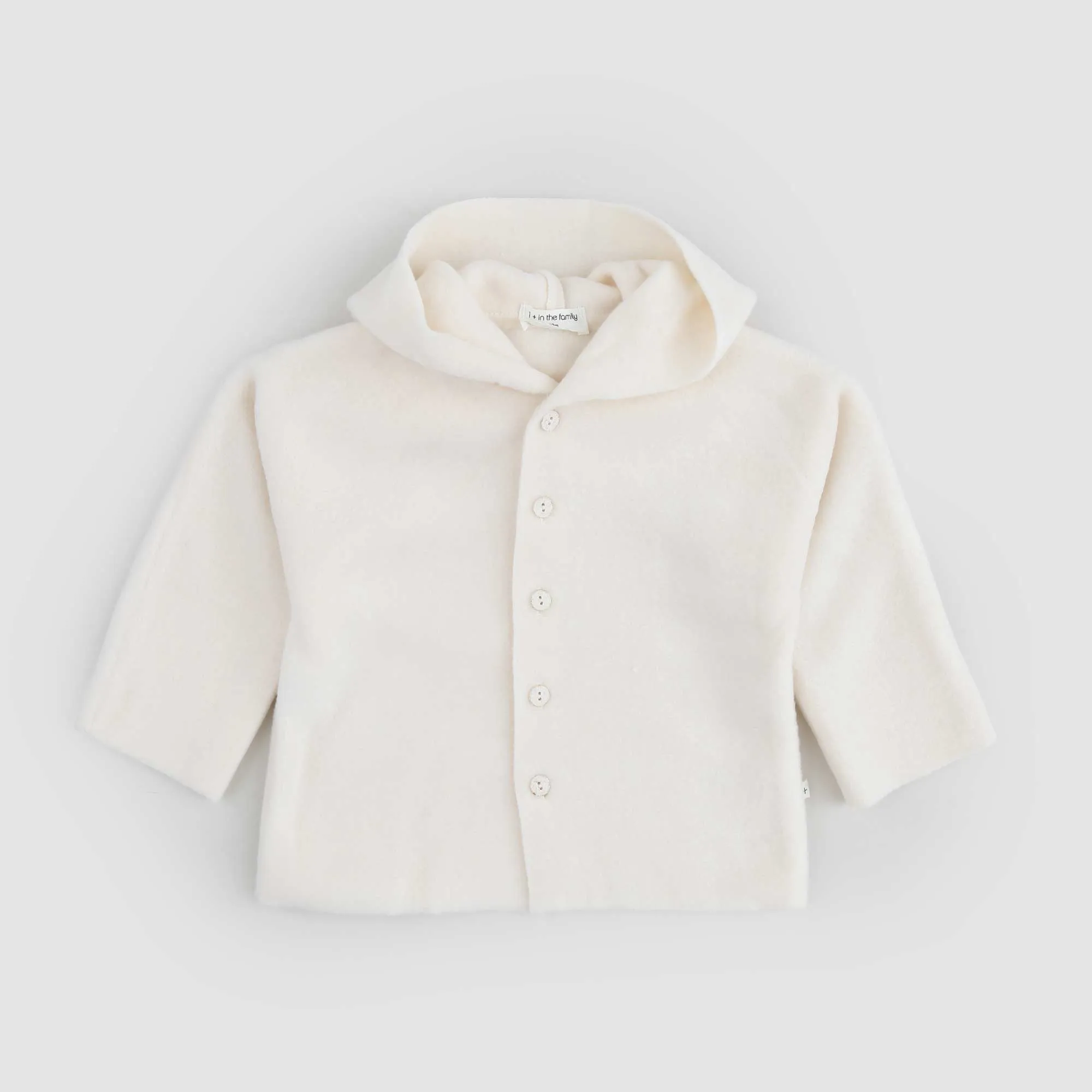 One More In The Family Ayala Ecru Baby Unisex Jacket