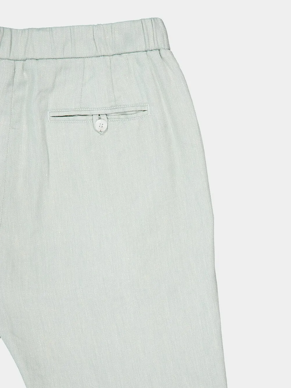 Oscar Mineral Linen Trousers