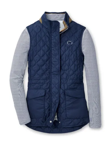 Penn State Addison Quilted Vest | Peter Millar