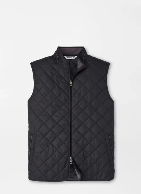 Peter Millar Essex Vest: Black