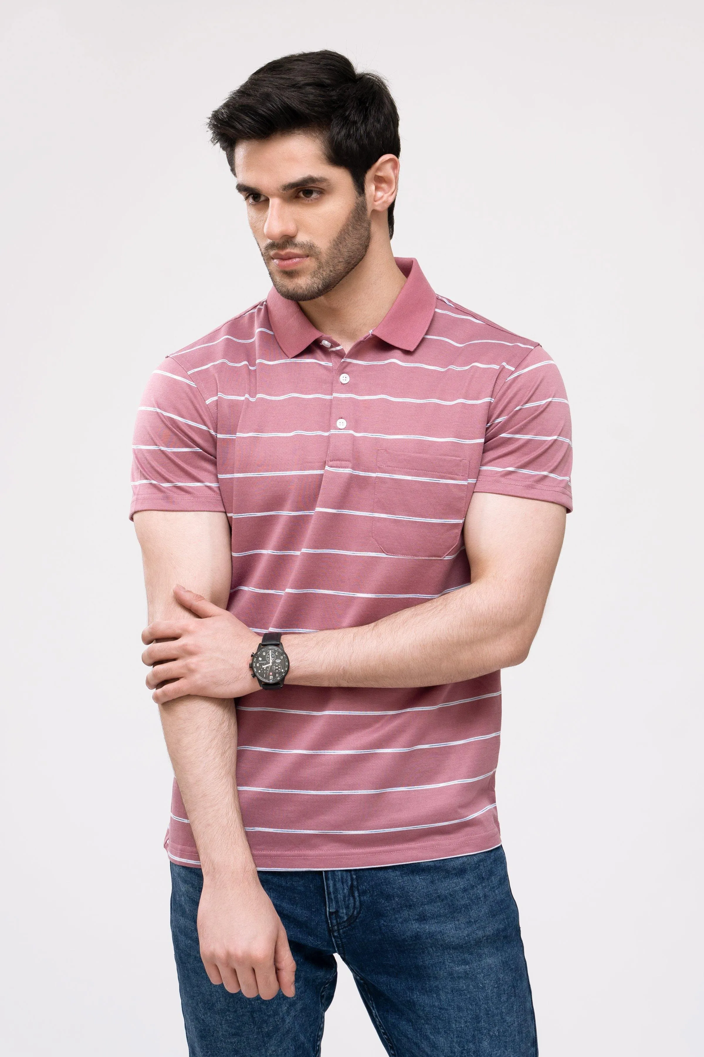 POLO SHIRT LIGHT BLUSH