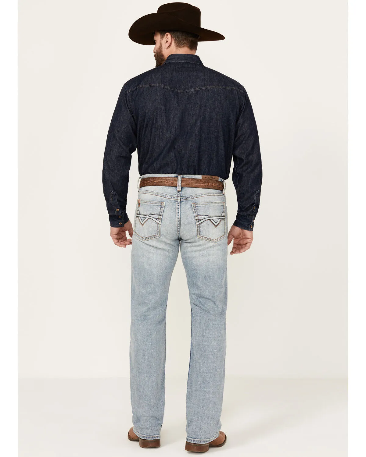 Product Name:  Cody James Men's Light Wash Sawbuck Slim Straight Stretch Denim Jeans