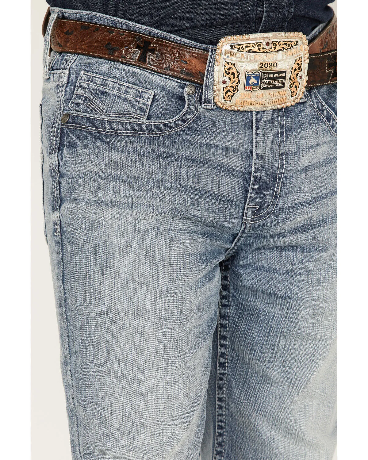 Product Name:  Cody James Men's Walker Light Wash Slim Straight Stretch Jeans