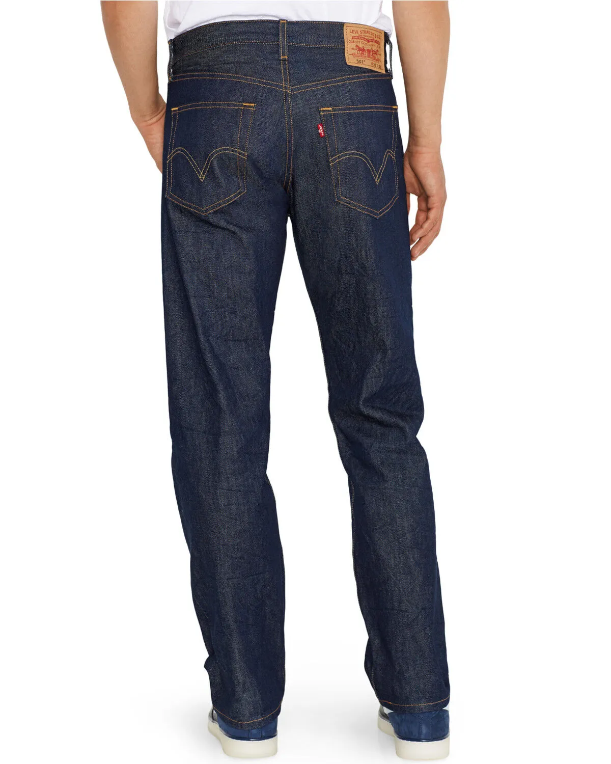 Product Name:  Levi's Men's 501 Original Shrink-to-Fit Regular Straight Leg Jeans