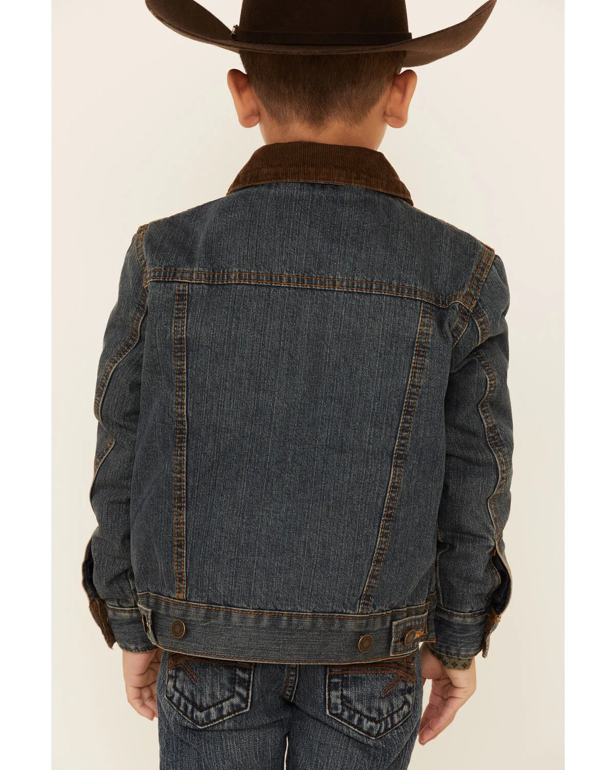 Product Name:  Wrangler Boys' Rustic Western Blanket Lined Jacket