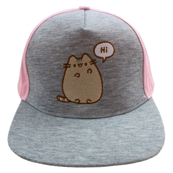 Pusheen Hi Snapback Cap