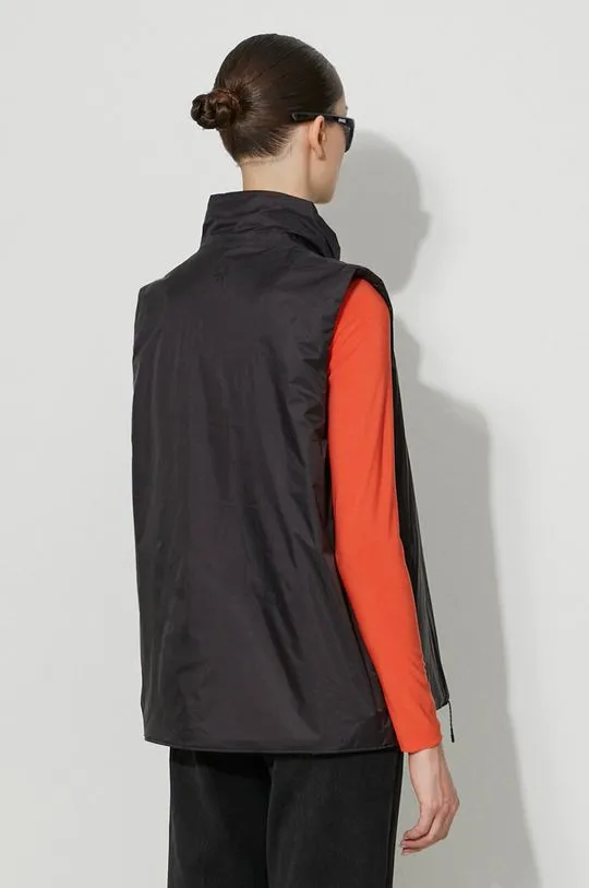 Rains vest Oadded Nylon Vest black color