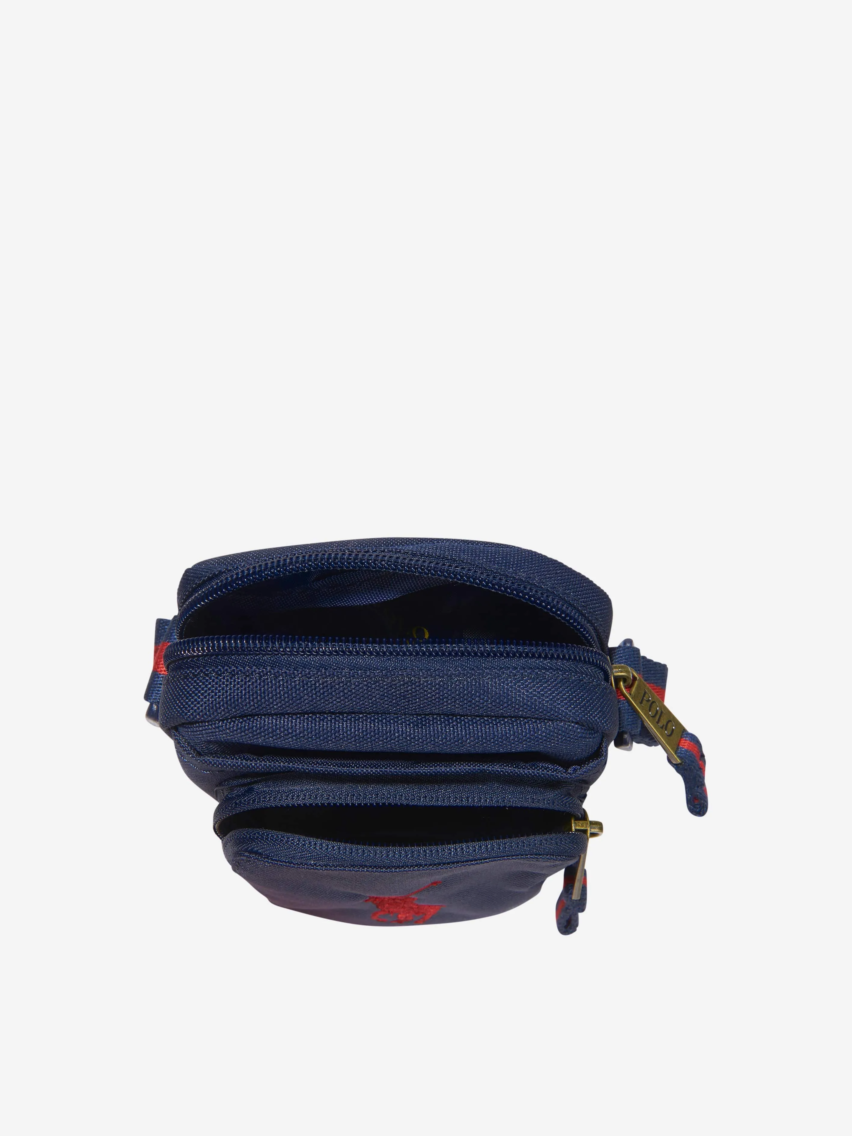 Ralph Lauren Boys Polo Colour Festival Logo Belt Bag in Navy (17cm)