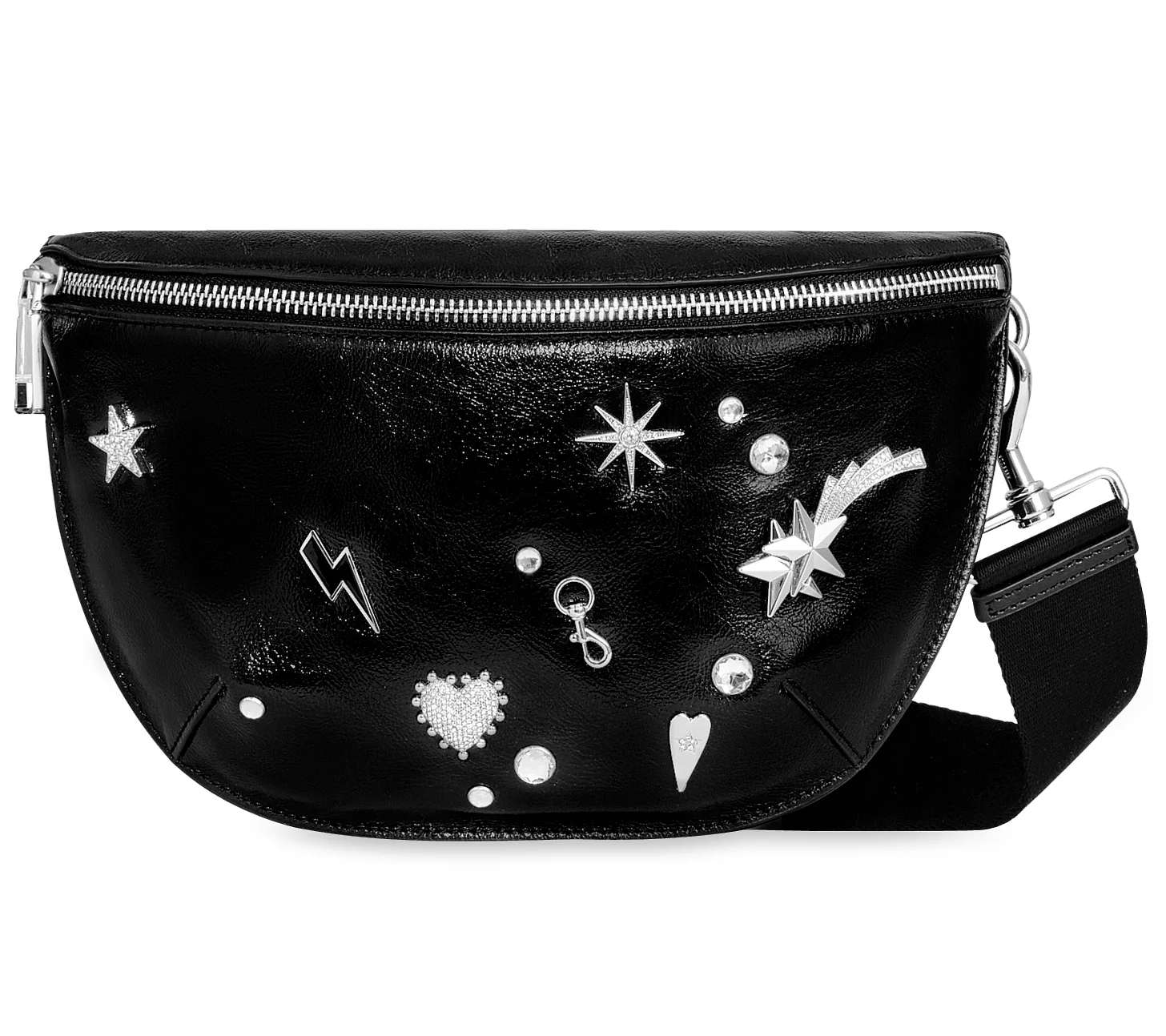 Rebecca Minkoff Darren Leather Belt Bag withCelestial Studs