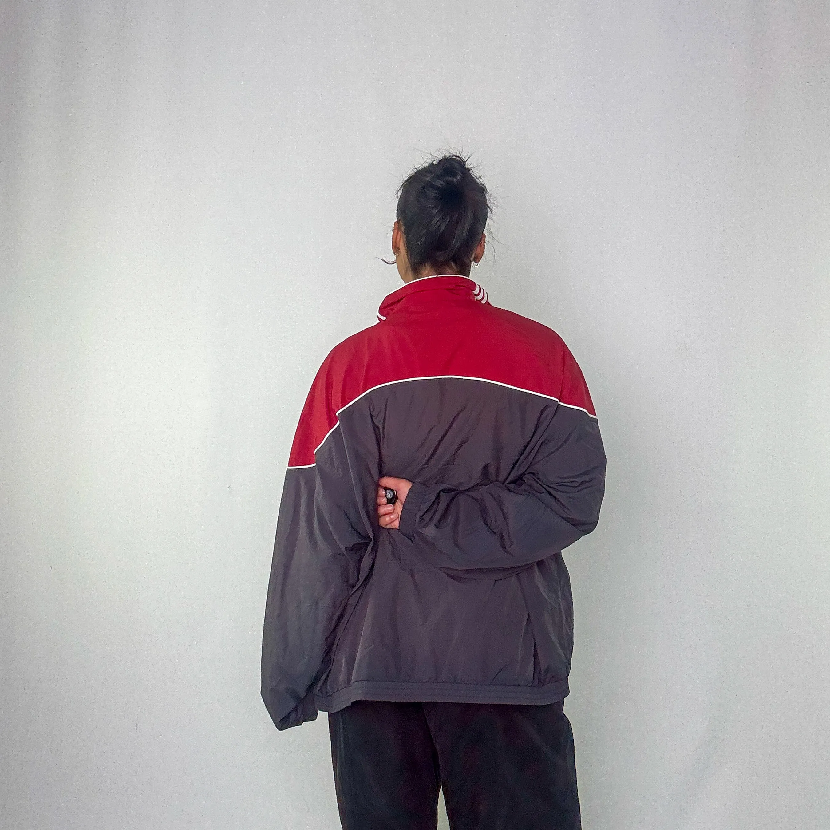 Red y2ks Adidas Track Jacket (XL)