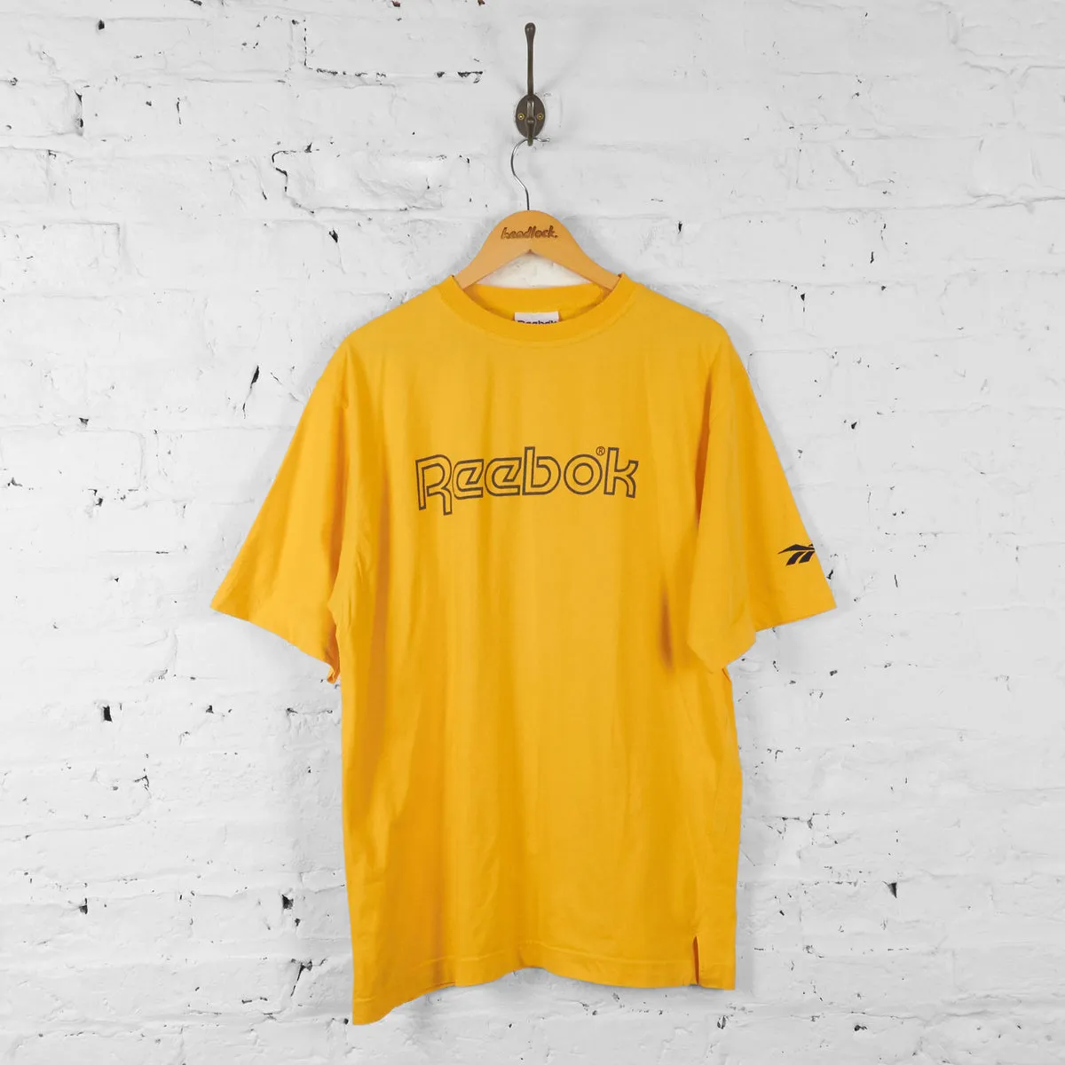 Reebok 90s T Shirt - Yellow - L