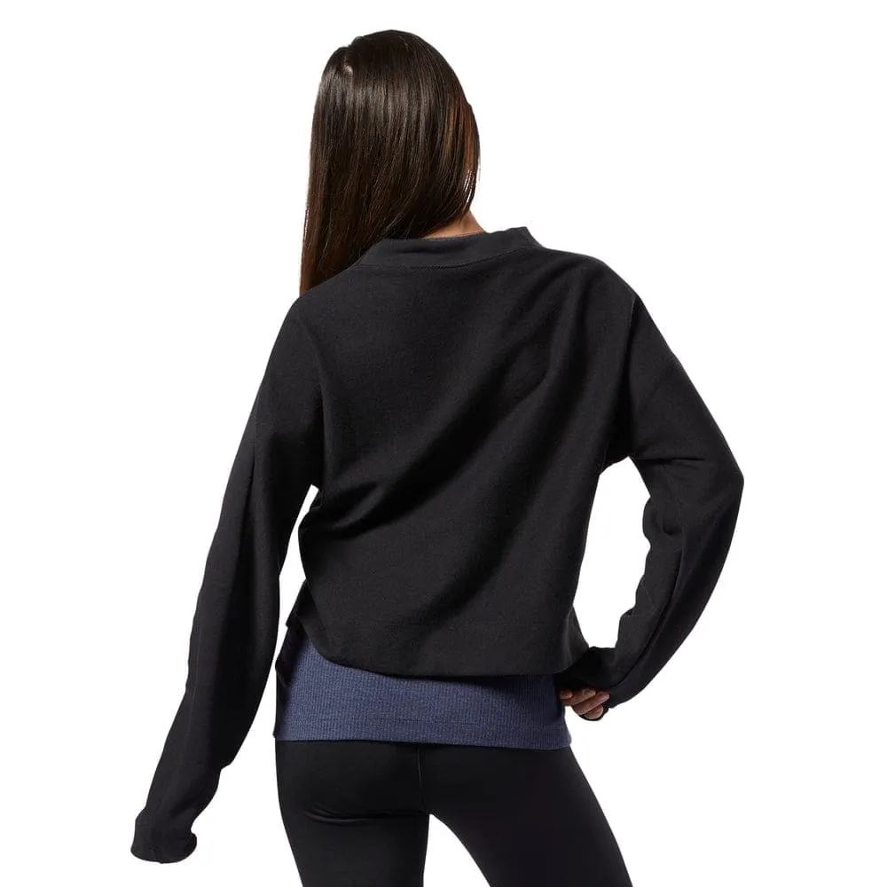 Reebok Training Essential Twill Sweatshirt For Women