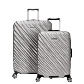 Ricardo Beverly Hills Mojave Expandable Luggage Spinner (Platinum, 2-Piece Set (20, 25))  