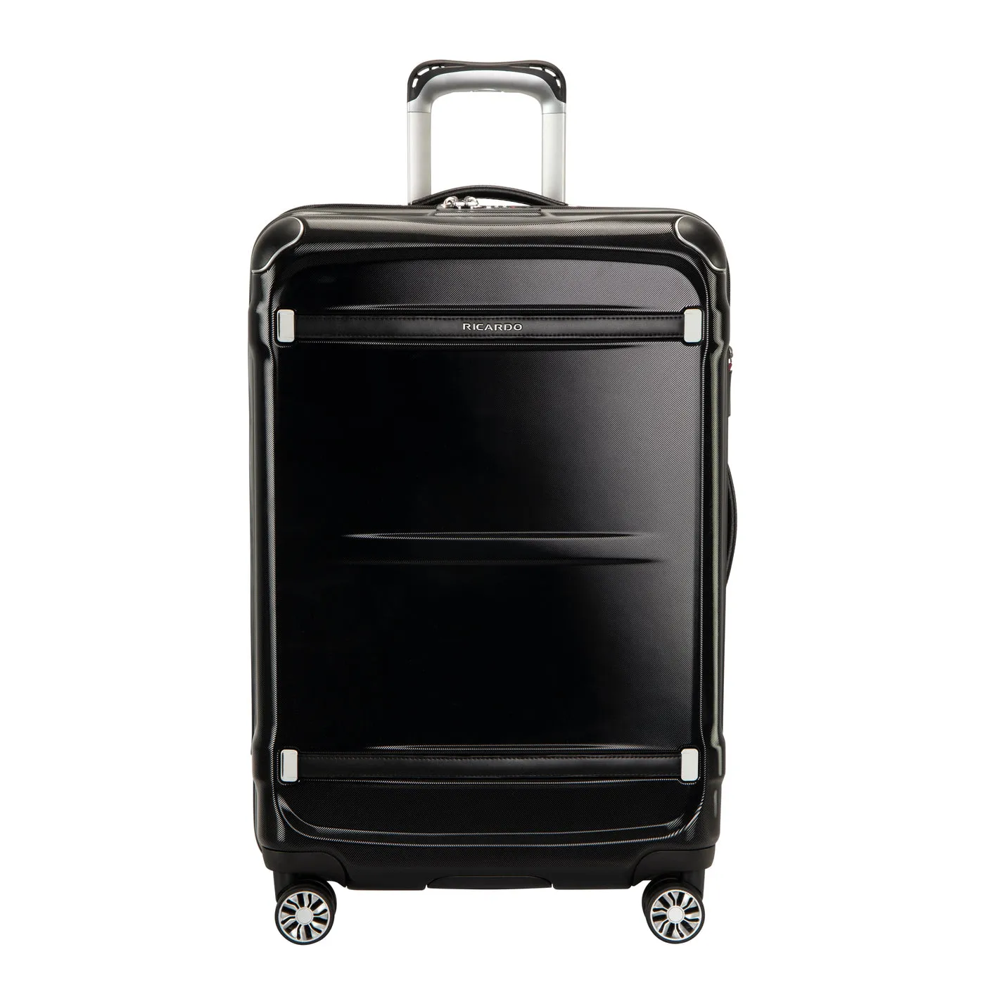 Ricardo Beverly Hills  Rodeo Drive 2.0 Hardside Medium Checked Spinner Luggage