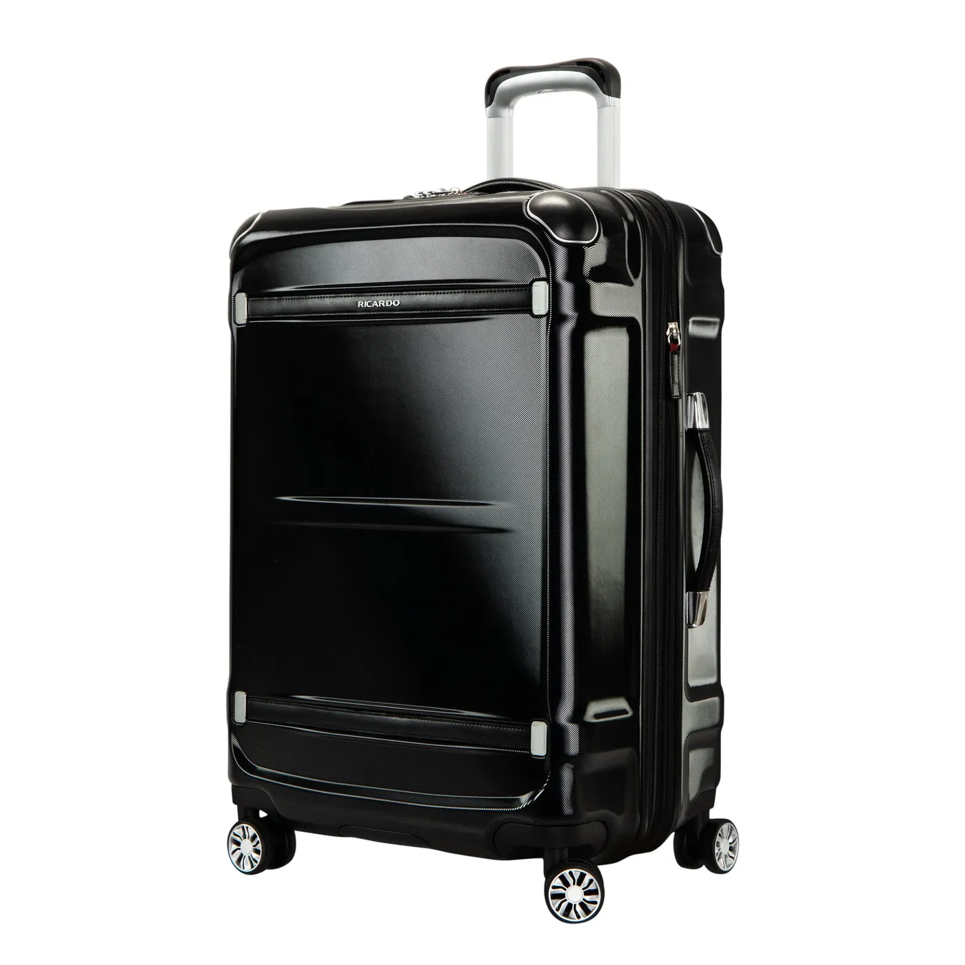 Ricardo Beverly Hills  Rodeo Drive 2.0 Hardside Medium Checked Spinner Luggage