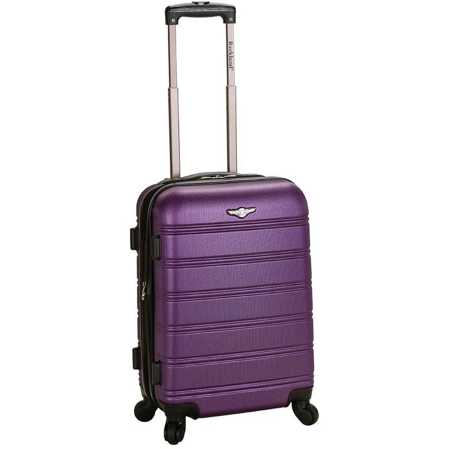 Rockland Luggage Melbourne 20In Hardside Expandable Spinner Carry On