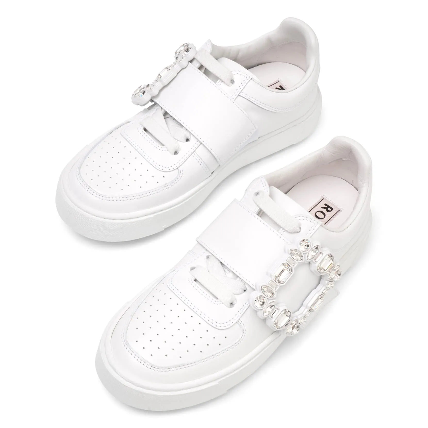 Roger Vivier Very Vivier white sneakers