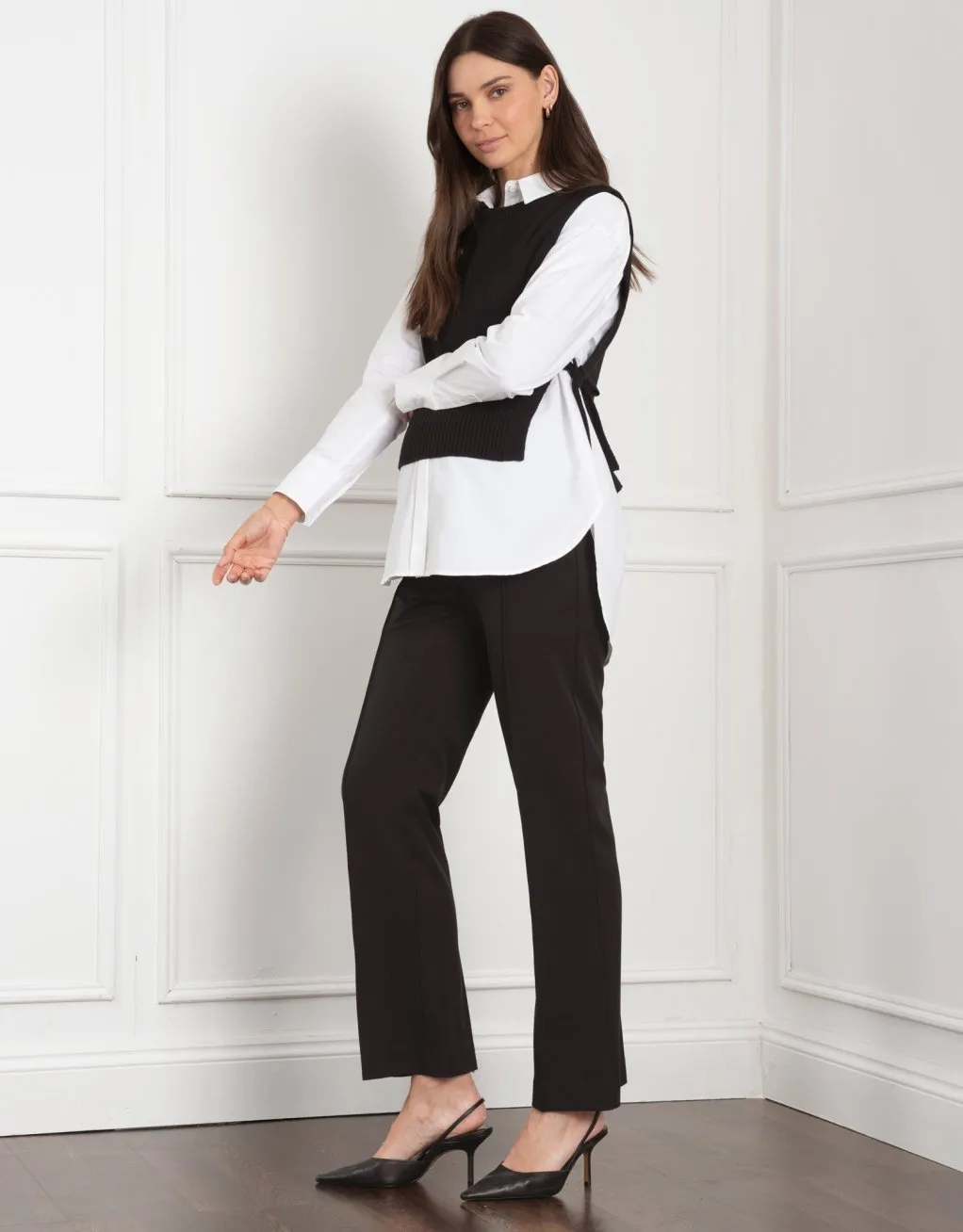 Rosannah | Over Bump Boot Cut Maternity Pants