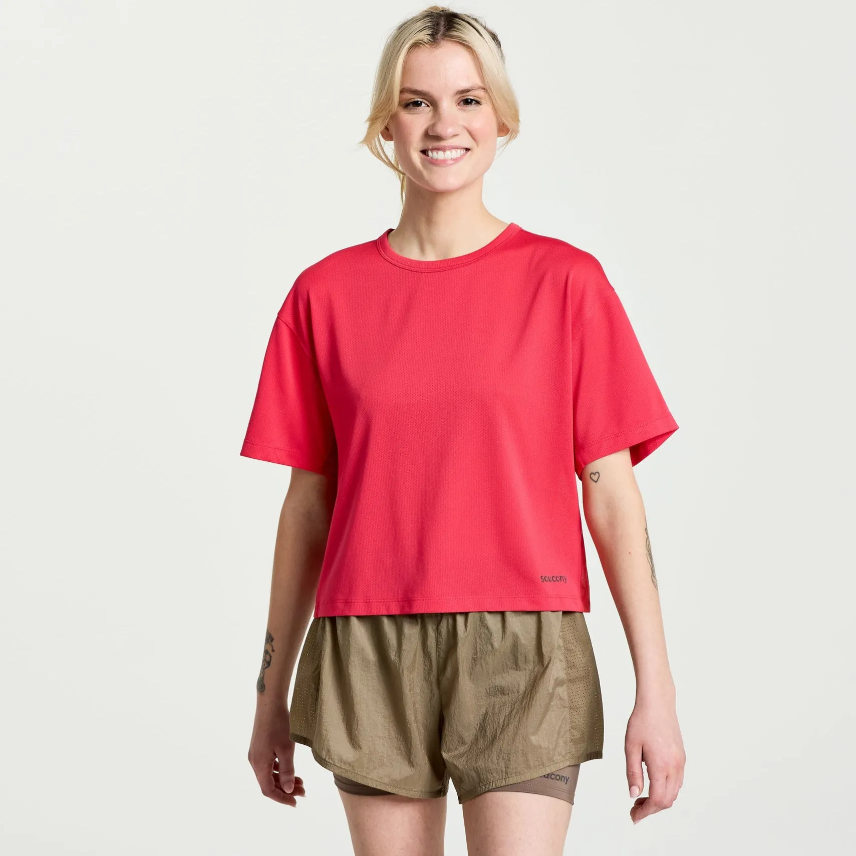 Saucony Women's Elevate Short Sleeve