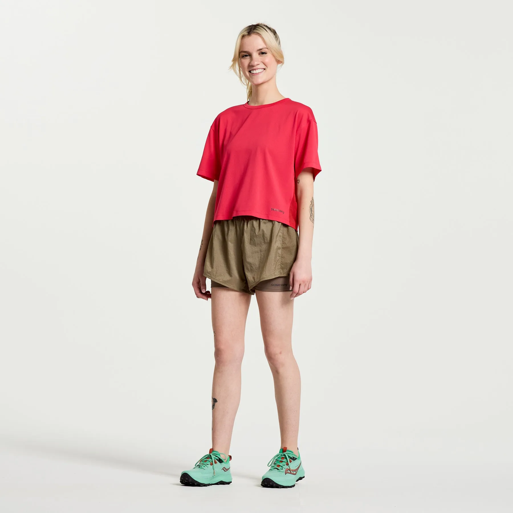 Saucony Women's Elevate Short Sleeve