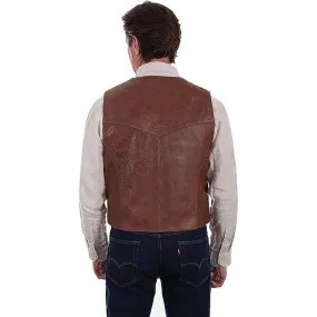 Scully Mens All Leather Vest