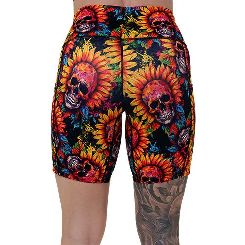 Shorts | Skull Flower