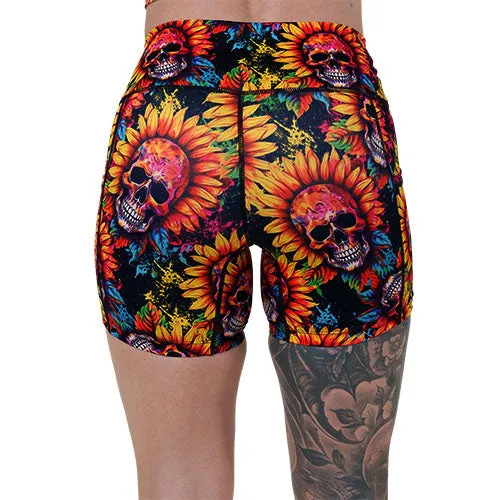 Shorts | Skull Flower