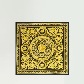 Silk Scarf with Baroque Print