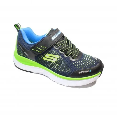 Skechers Ultra Groove - Aquasonik | Navy | Childrens Sports Style Trainers