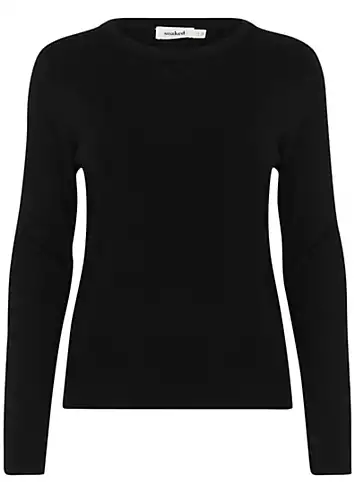 SLSina Round Neck Slim Fit Pullover by Soaked in Luxury | Look Again