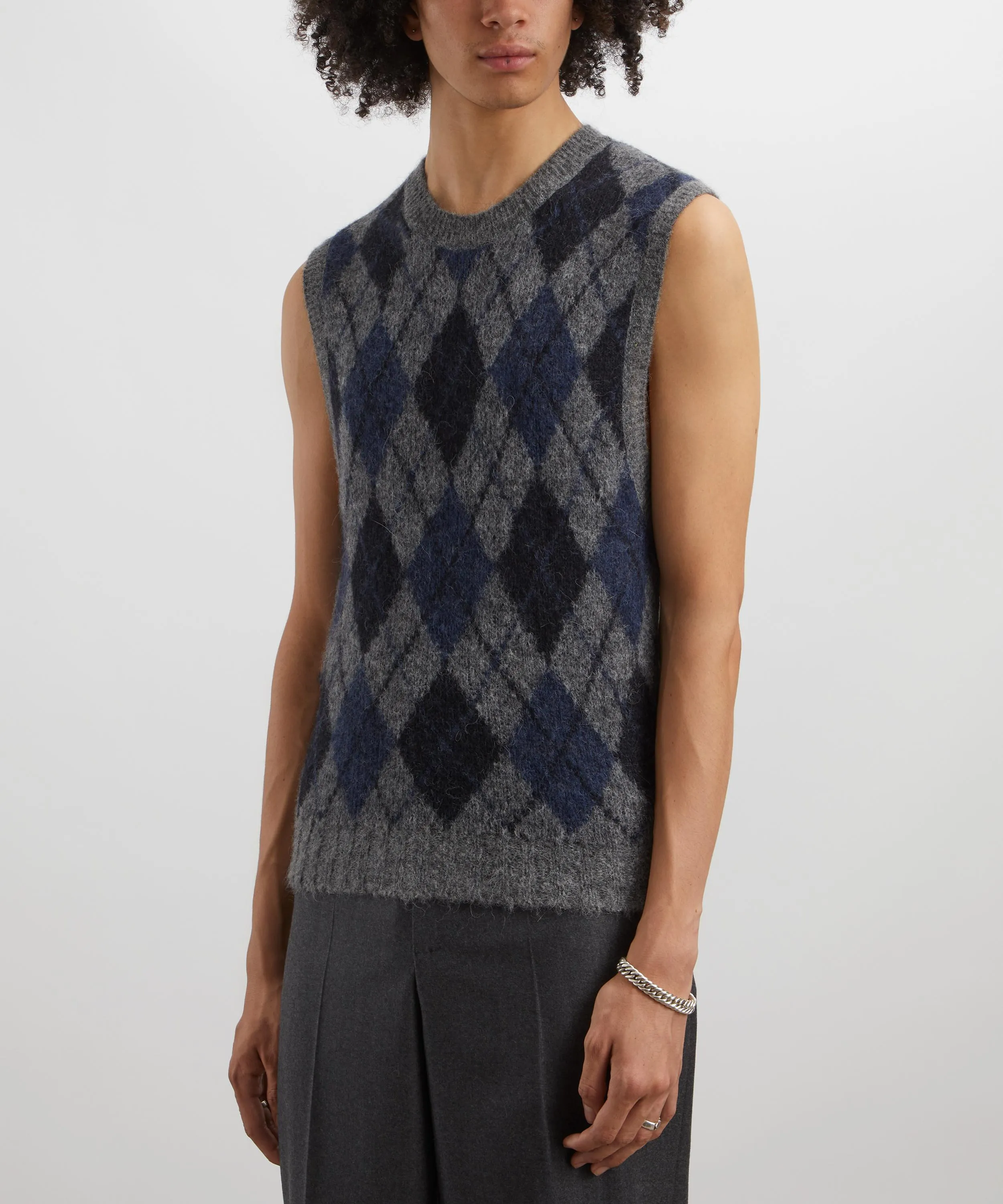 Soft Duke Argyle Formal Vest