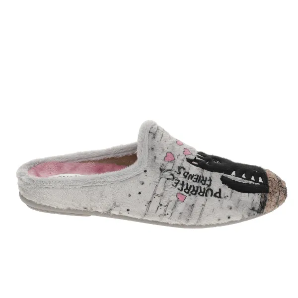 Sovella Women's Friends Slipper Grey