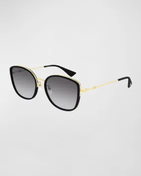 Square Metal Sunglasses