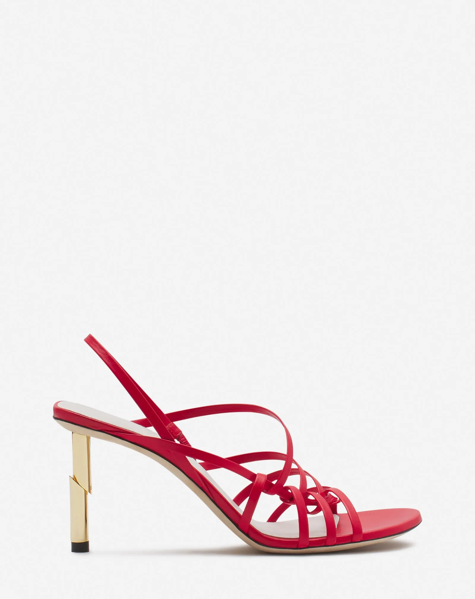 SQUENCE BY LANVIN LEATHER SANDALS