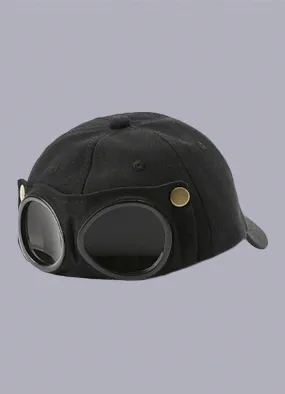 steampunk aviator cap