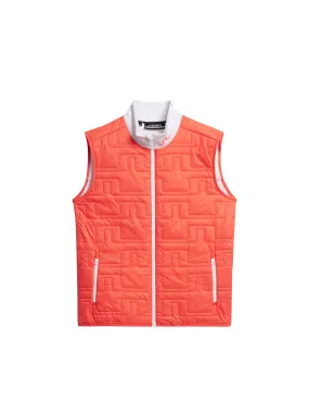 Stefania Hybrid Vest / Hot Coral