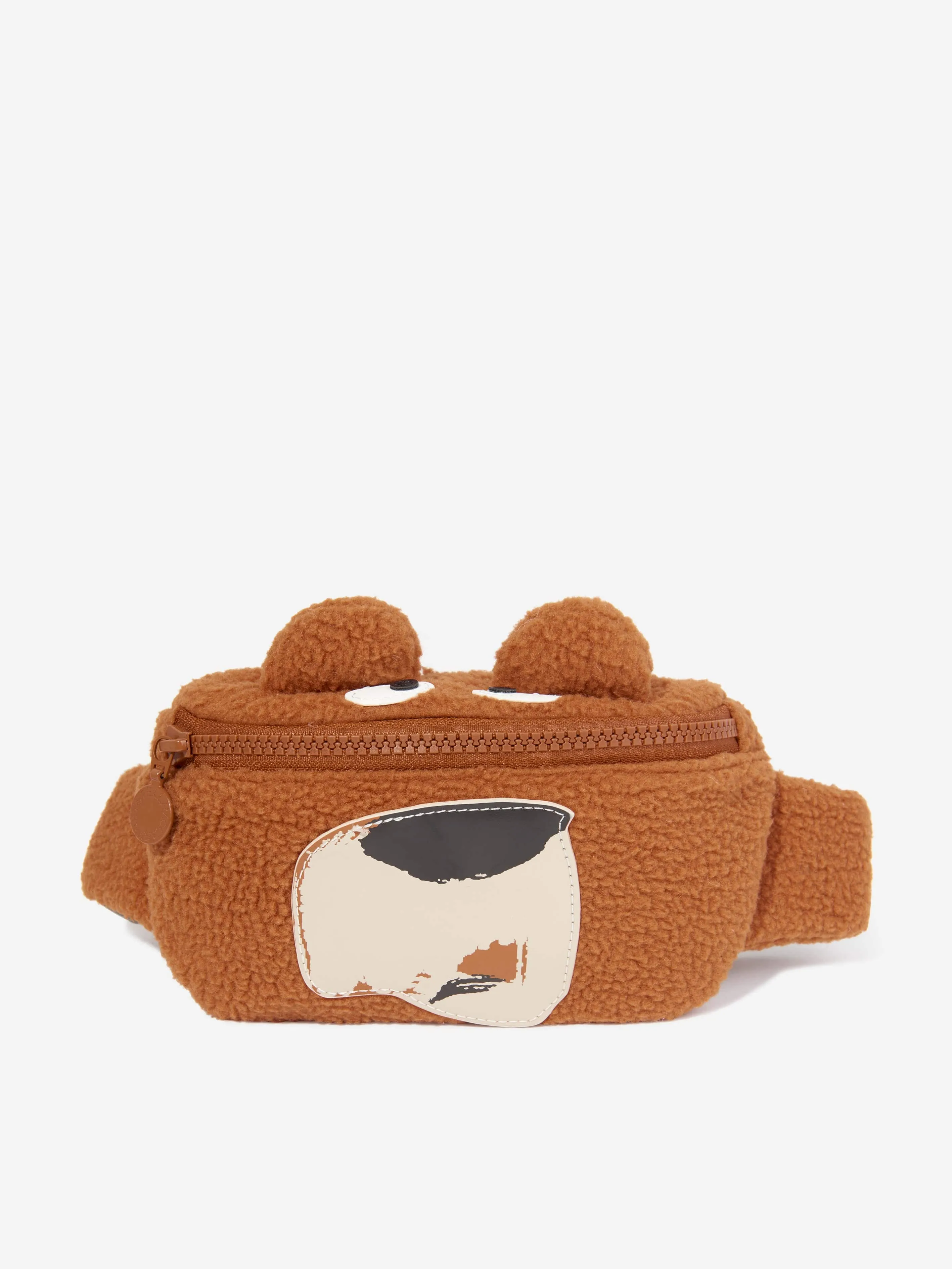 Stella McCartney Boys Bear Belt Bag in Brown