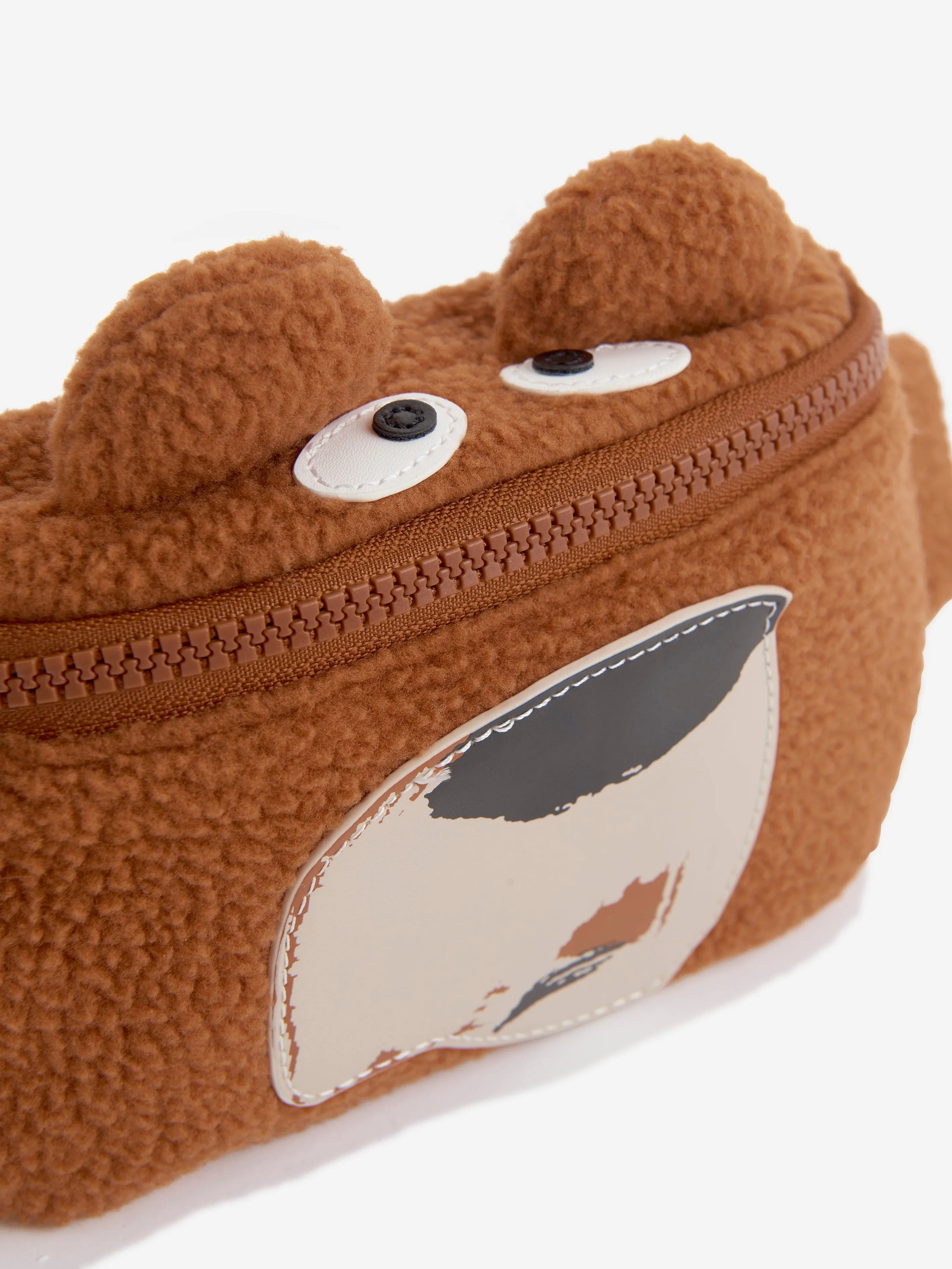 Stella McCartney Boys Bear Belt Bag in Brown