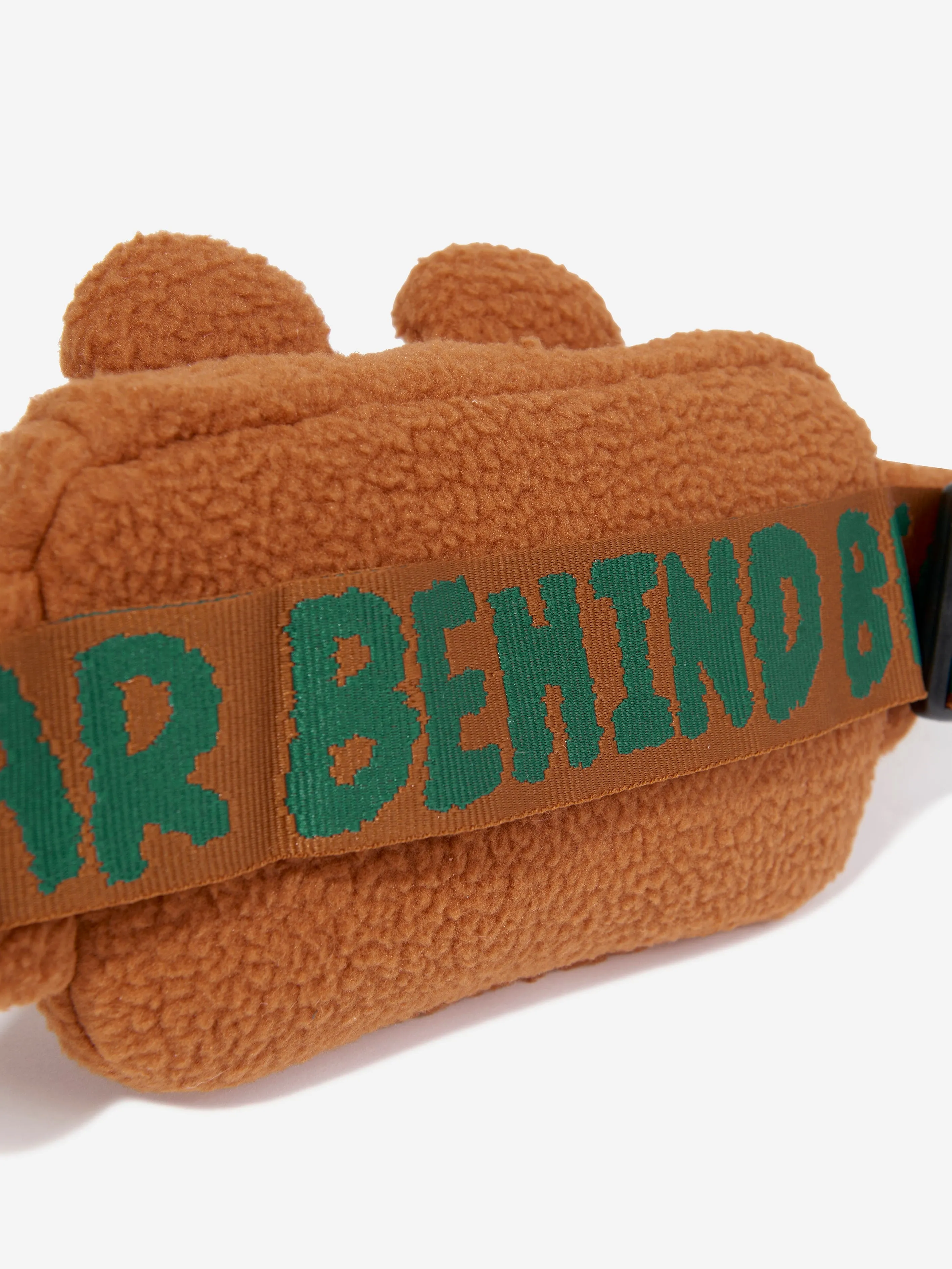 Stella McCartney Boys Bear Belt Bag in Brown