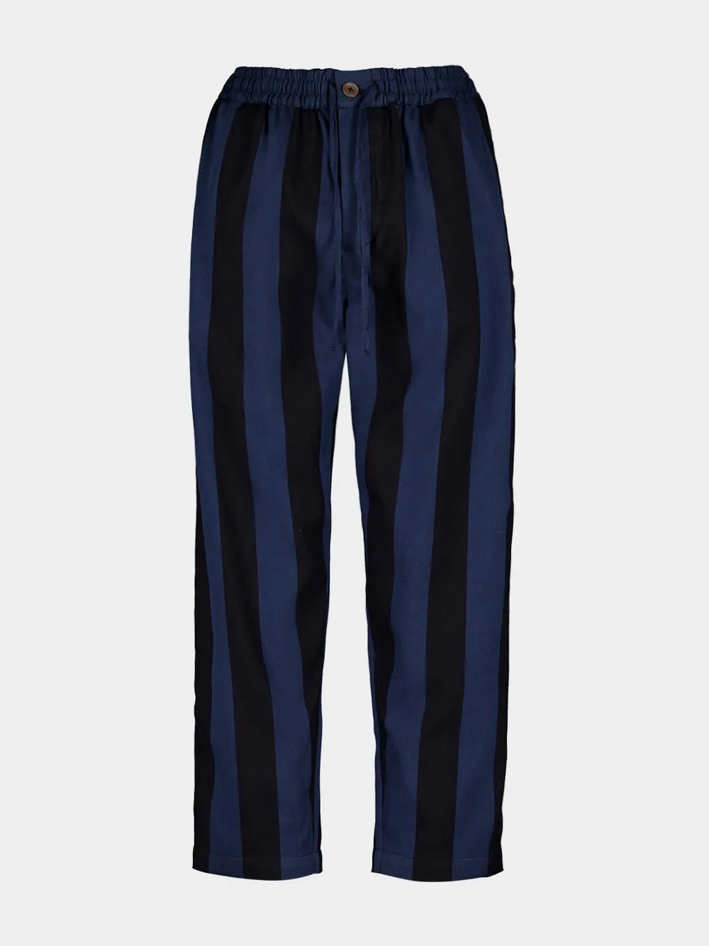 Striped Cotton Trousers