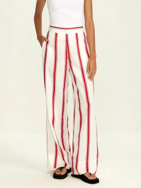 Striped Wide Leg Pants