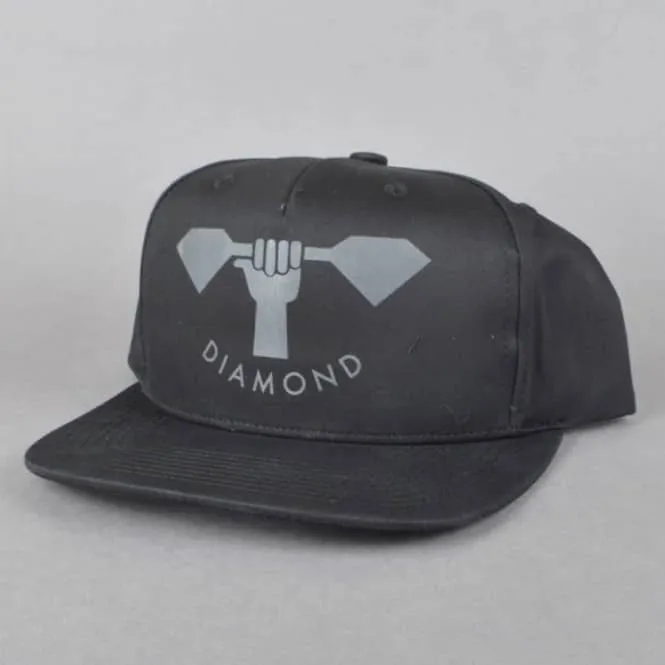 Strongarm Snapback Cap - Black