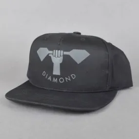 Strongarm Snapback Cap - Black