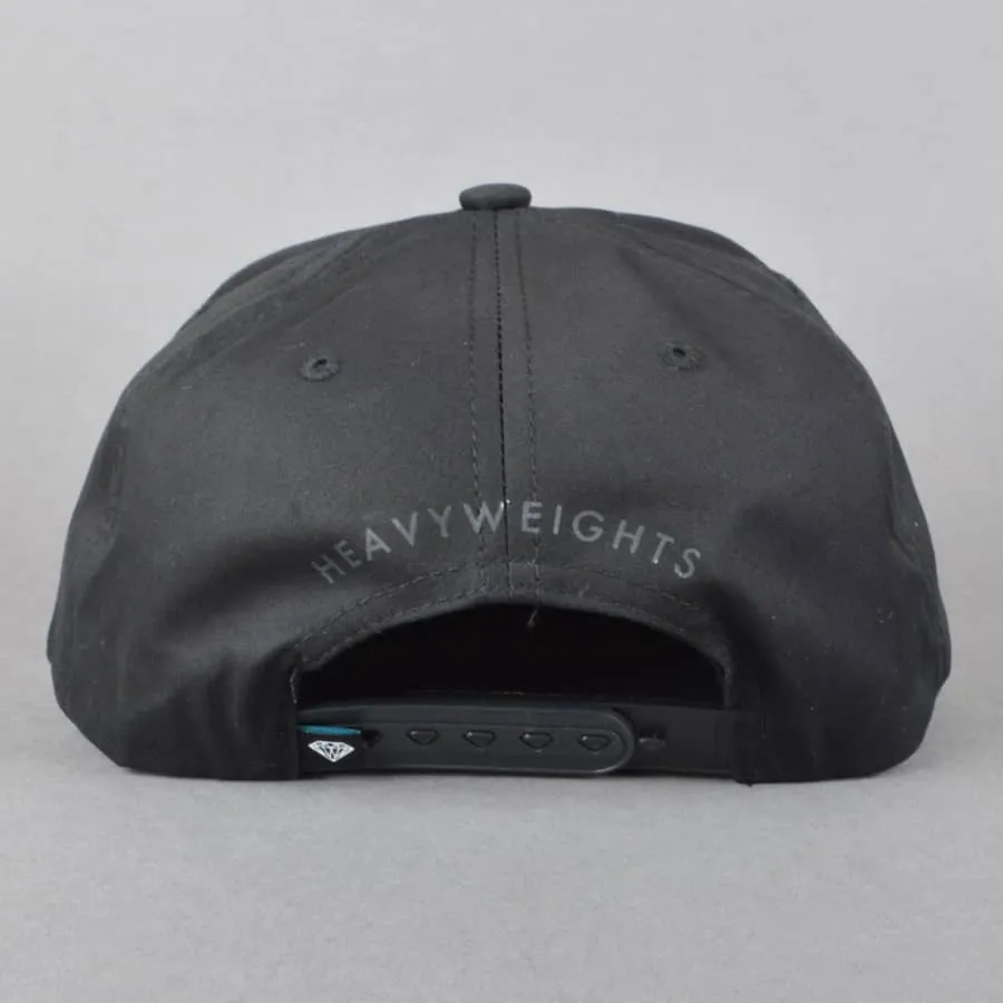 Strongarm Snapback Cap - Black